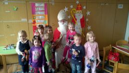 Mikołaj z wizytą u przedszkolaków